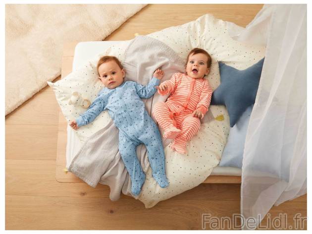 Pyjama en coton bio bébé , le prix 5.99 € 
- Du 2 mois (62 cm) au 24 mois (92 ...