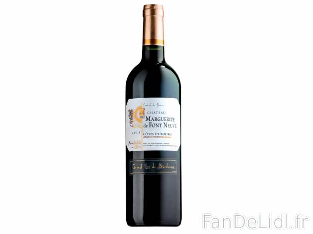 Côtes de Bourg Château Marguerite de Font Neuve 2014 AOC1 , prezzo 4.49 &#8364; ...