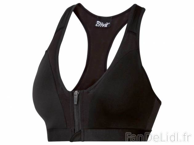 Brassière de sport , le prix 6.99 € 
- Au choix :
- 90 B, 95 B, 100 B ou 100 ...