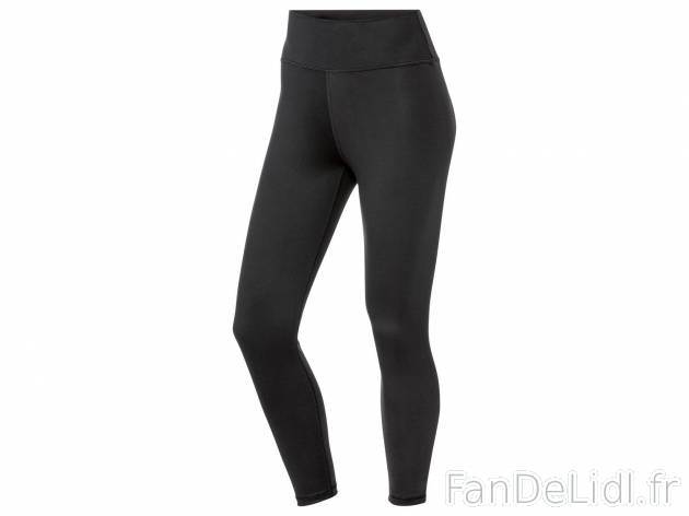 Legging technique , le prix 8.99 € 
- Du S au L selon modèle
- Ex. 83 % polyamide ...