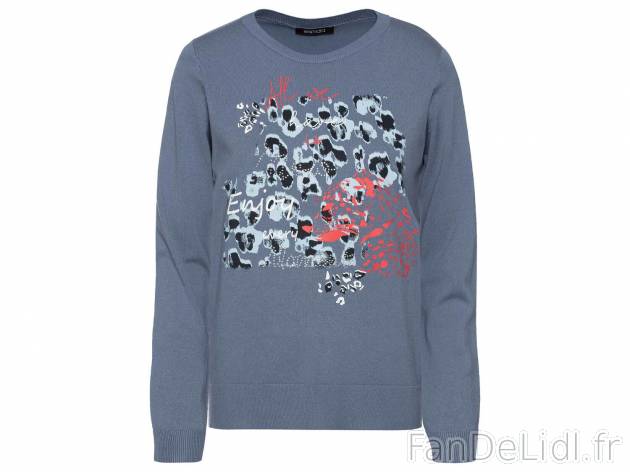 Pull , le prix 9.99 &#8364; 
- Du M au XXL selon mod&egrave;le
- Ex. 70 ...