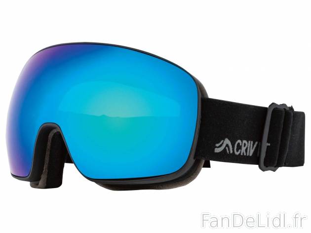 Lunettes de ski et snowboard adulte , le prix 11.99 € 
- Protection UV 100 %
- ...