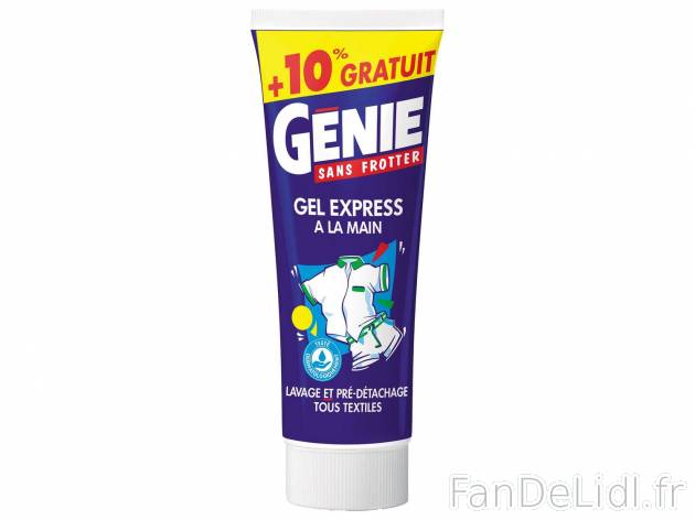 Genie gel express à la main , le prix 1.72 &#8364;