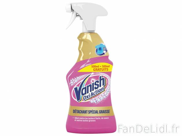 Vanish Oxi Action pistolet détachant spécial graisse , le prix 4.59 &#8364; ...