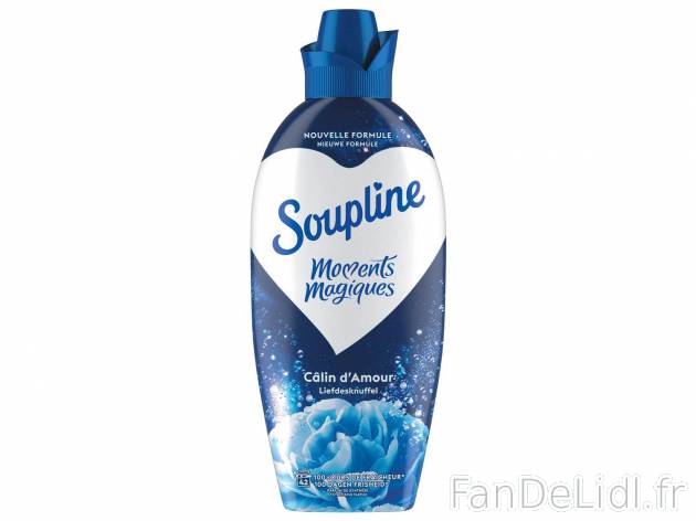 Soupline moments magiques , le prix 3.18 &#8364; 
- Le produit de 1,08 L : 4,89 ...