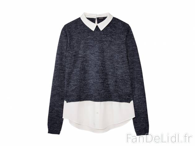 Pull-chemise , prezzo 8.99 € per L&apos;unité au choix 
- Ex. : dessus 82 ...
