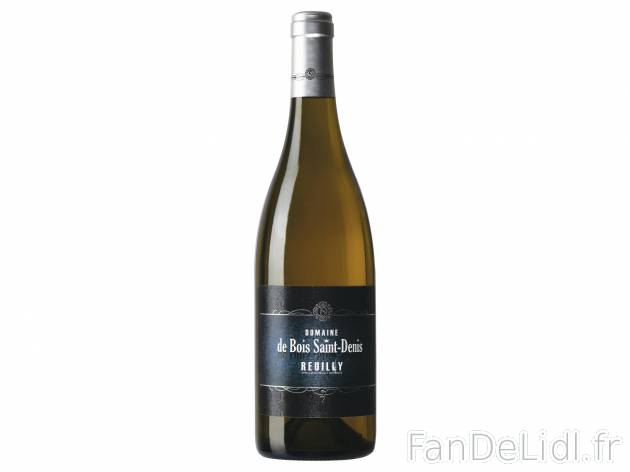 Reuilly Domaine de Bois Saint-Denis 2015 AOC1 , prezzo 7.89 &#8364; 
- Temp&eacute;rature ...