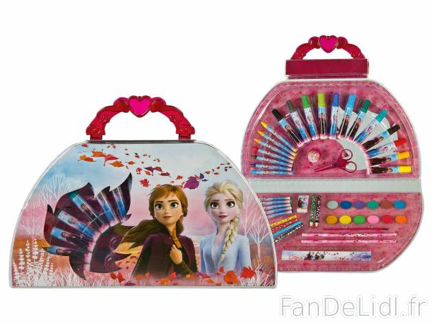 Mallette de coloriage enfant , le prix 6.99 €  
-  Set de 51