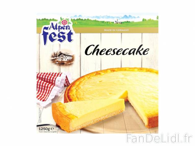 Cheesecake1 , prezzo 3.99 € per 1,25 kg 
   