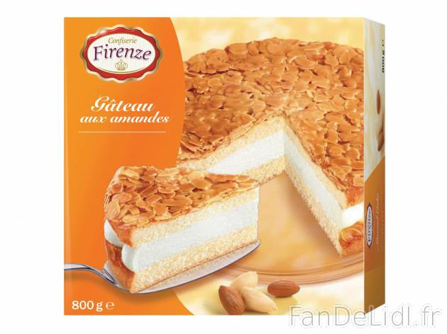 Gâteau aux amandes1 , prezzo 4.99 € per 800 g 
   