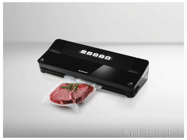 Appareil de mise sous vide , le prix 27.99 &#8364; 
- 125 W
- Pour une conservation ...