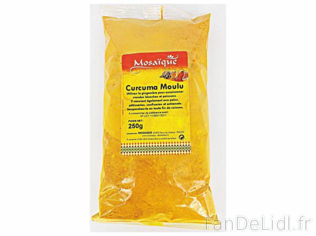 Curcuma , le prix 1.39 &#8364;