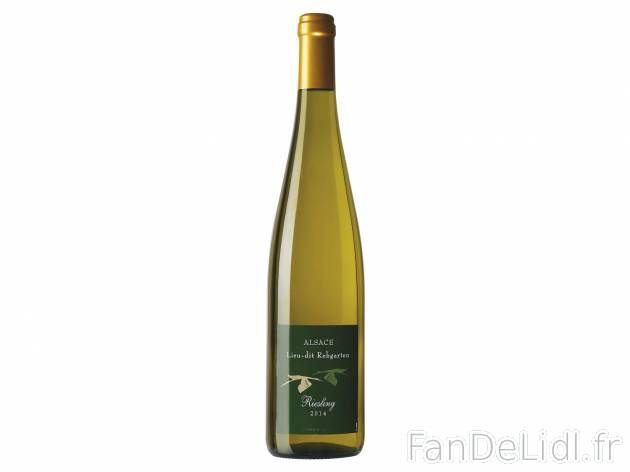 Riesling Lieu-Dit Rebgarten 2014 AOC1 , prezzo 6.95 &#8364; 
- Temp&eacute;rature ...