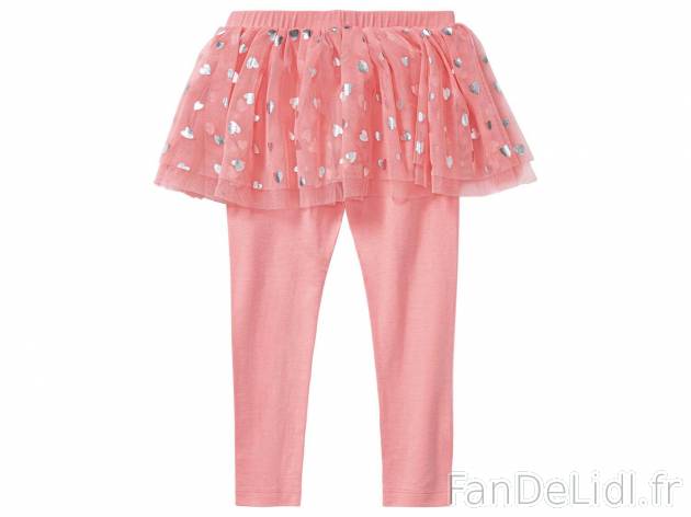 Jupe en tulle avec legging , le prix 6.99 &#8364; 
- Du 2/4 ans (98/104 cm) ...