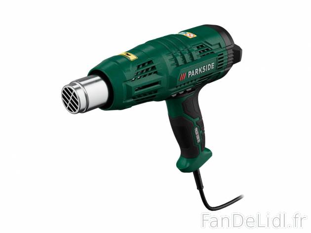 Pistolet à air chaud numérique , le prix 24.99 € 
- 2 000 W
- Réglage de ...