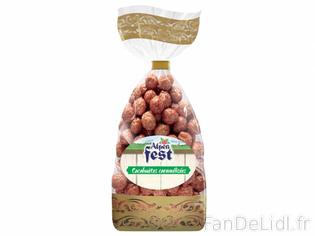 Cacahuètes, amandes ou noisettes enrobées1 , prezzo 1.49 € per 150 g au choix ...