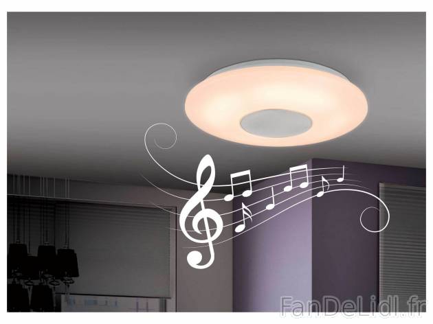 Plafonnier à LED avec haut-parleur Bluetooth® , le prix 39.99 &#8364; 
- Max. ...