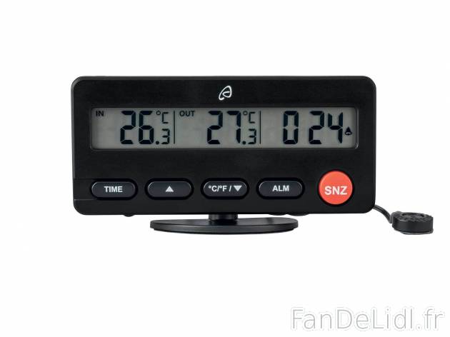 Thermomètre numérique pour voiture , le prix 3.99 &#8364; 
- Env. 11 x 5,7 ...
