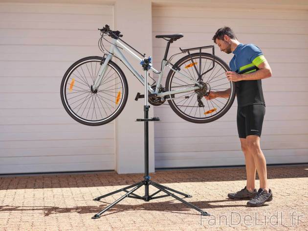 Pied datelier pour vélo , le prix 29.99 € 
- Env. 188 x 104 cm (h x l)
- 30 ...