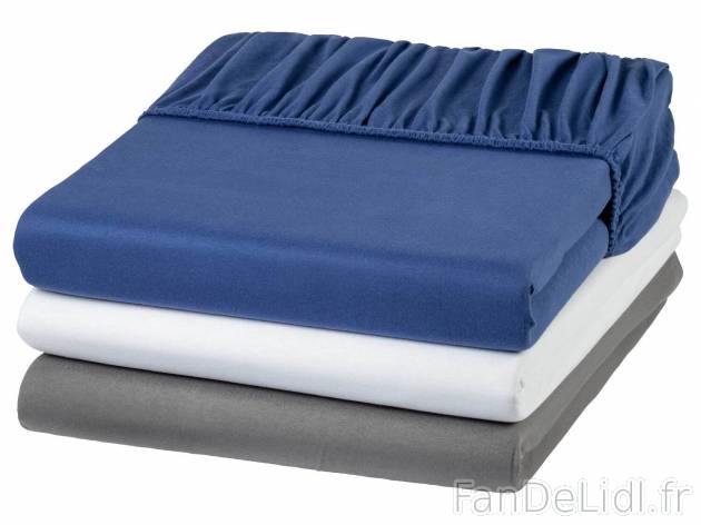 Drap-housse en jersey , le prix 9.99 &#8364; 
- Taille confort : drap : env. ...