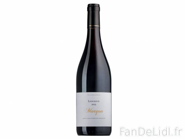 Morgon Léon Roux 2015 AOP1 , prezzo 5.49 &#8364; per Le carton de 6 bouteilles ...