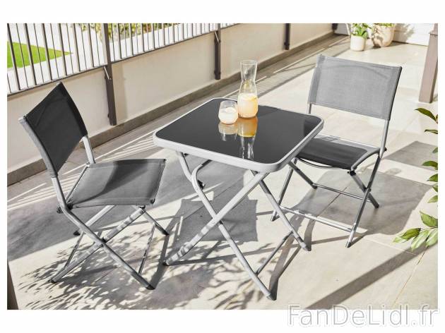 Table et chaises pliantes de balcon , le prix 99.00 &#8364; 
- 2 chaises + 1 ...