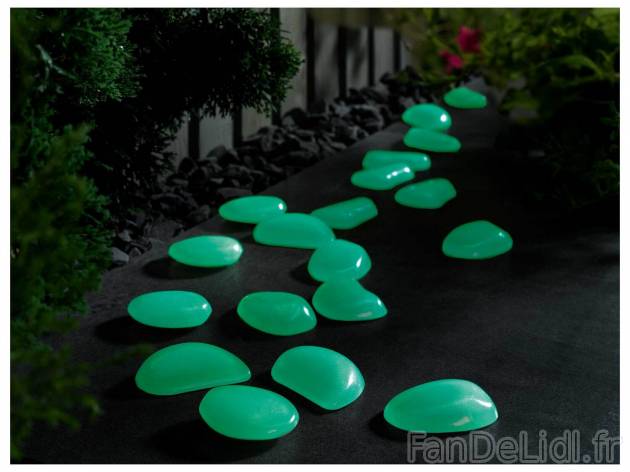 Galets phosphorescents , le prix 3.99 &#8364; 
- Set de 17
- Emmagasinent la ...