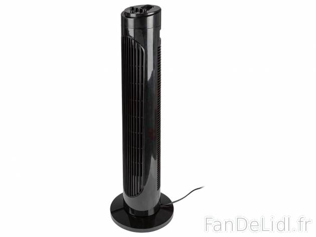 Ventilateur colonne , le prix 19.99 &#8364; 
- 50 W
- Hauteur (pied inclus) ...