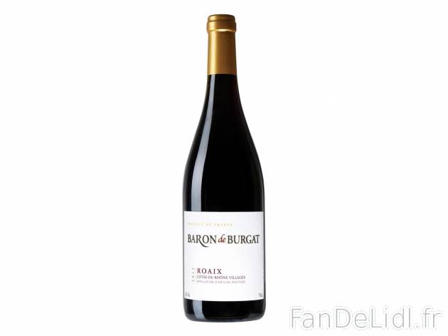 Côtes du Rhône Villages Roaix Baron de Burgat 2015 AOP1 , prezzo 3.69 &#8364; ...