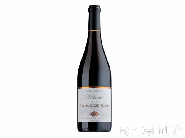 Côtes du Rhône Villages Valréas Cuvée Prestige 2015 AOC1 , prezzo 3.89 &#8364; ...