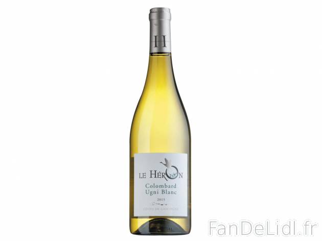 Côtes de Gascogne Colombard Ugni Blanc Le Héron 2015 IGP1 , prezzo 2.99 &#8364; ...