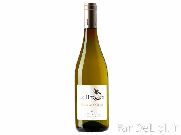 Côtes de Gascogne Gros Manseng Le Héron 2016 IGP1 , prezzo 3.99 &#8364; 
- ...