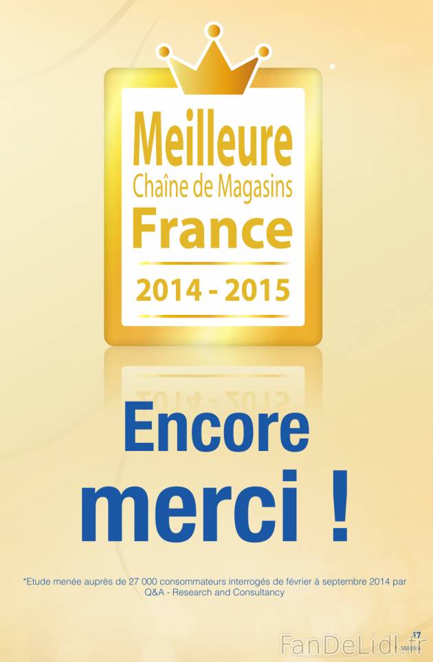 Mailleure Chaine de Magains France 2014-2015