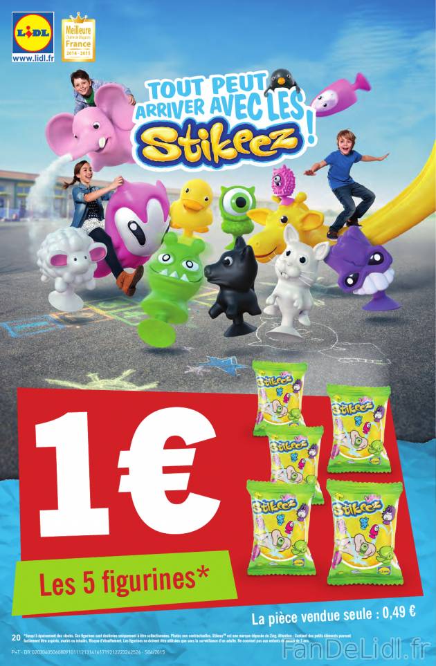 Tout peut arriver avec les Stikeez!