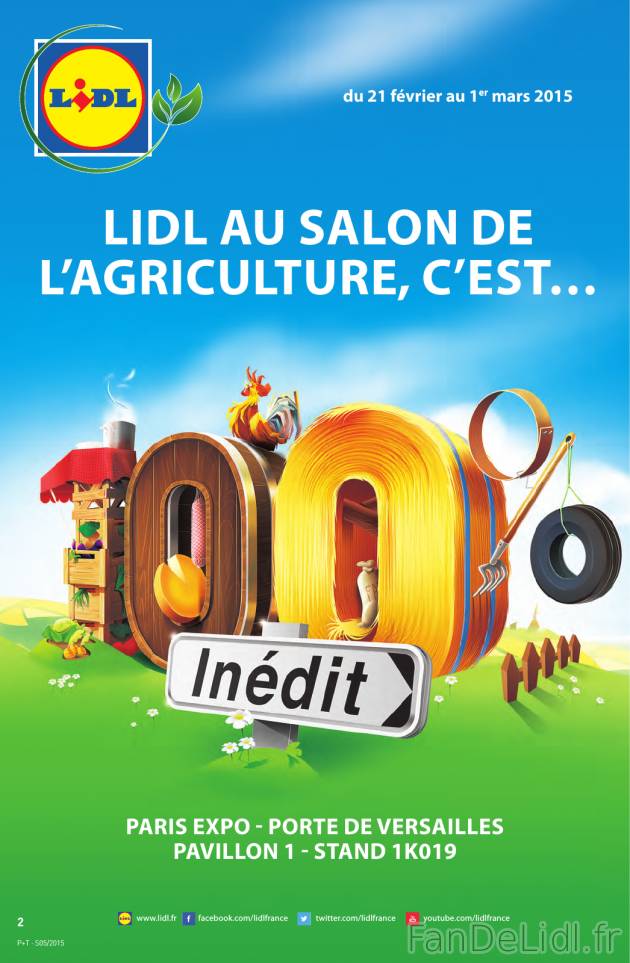 Lidl au salon de l&#039;agriculture, c&#039;est...