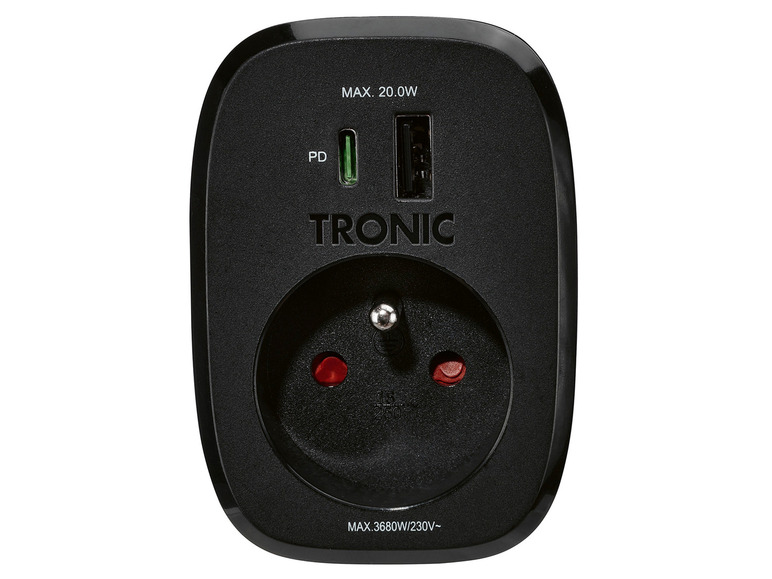 TRONIC® Adaptateur de prise Acheter Tronic    , prezzo 11.99 EUR