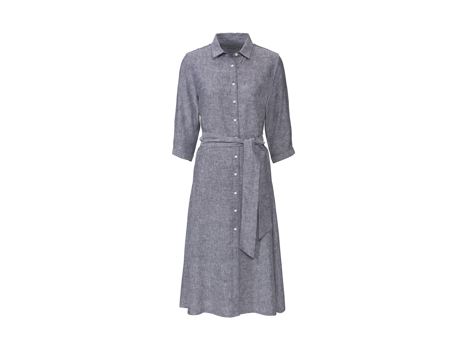 Robe chemise en lin femme , le prix 12.99 € 
- Ex. 55 % lin et 45 % viscose (LENZING™ ...