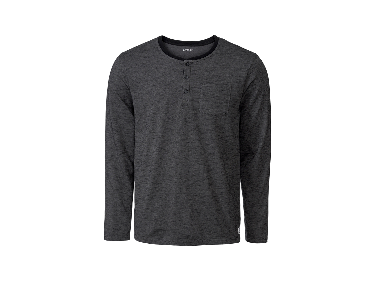 T-shirt manches longues Livergy, le prix 5.99 € 
- Ex. 92 % coton et 8 % polyester
- ...