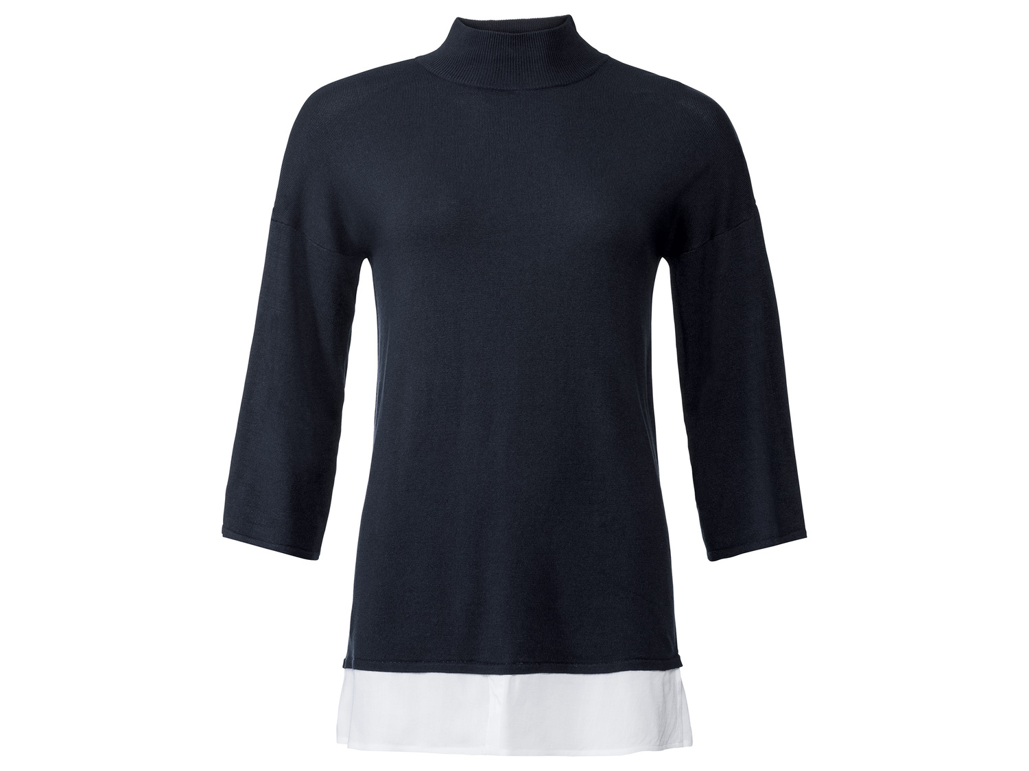 Pull-chemise Livergy , le prix 8.99 € 
- Ex. dessus 84 % viscose (LENZING™ ...