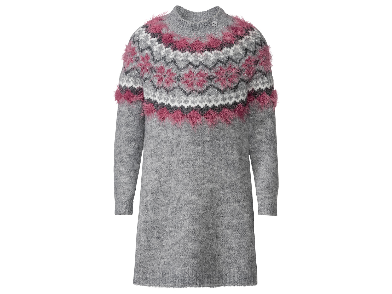 Robe en tricot fille , le prix 6.99 € 
- Ex. 72 % acrylique, 16 % polyester, ...