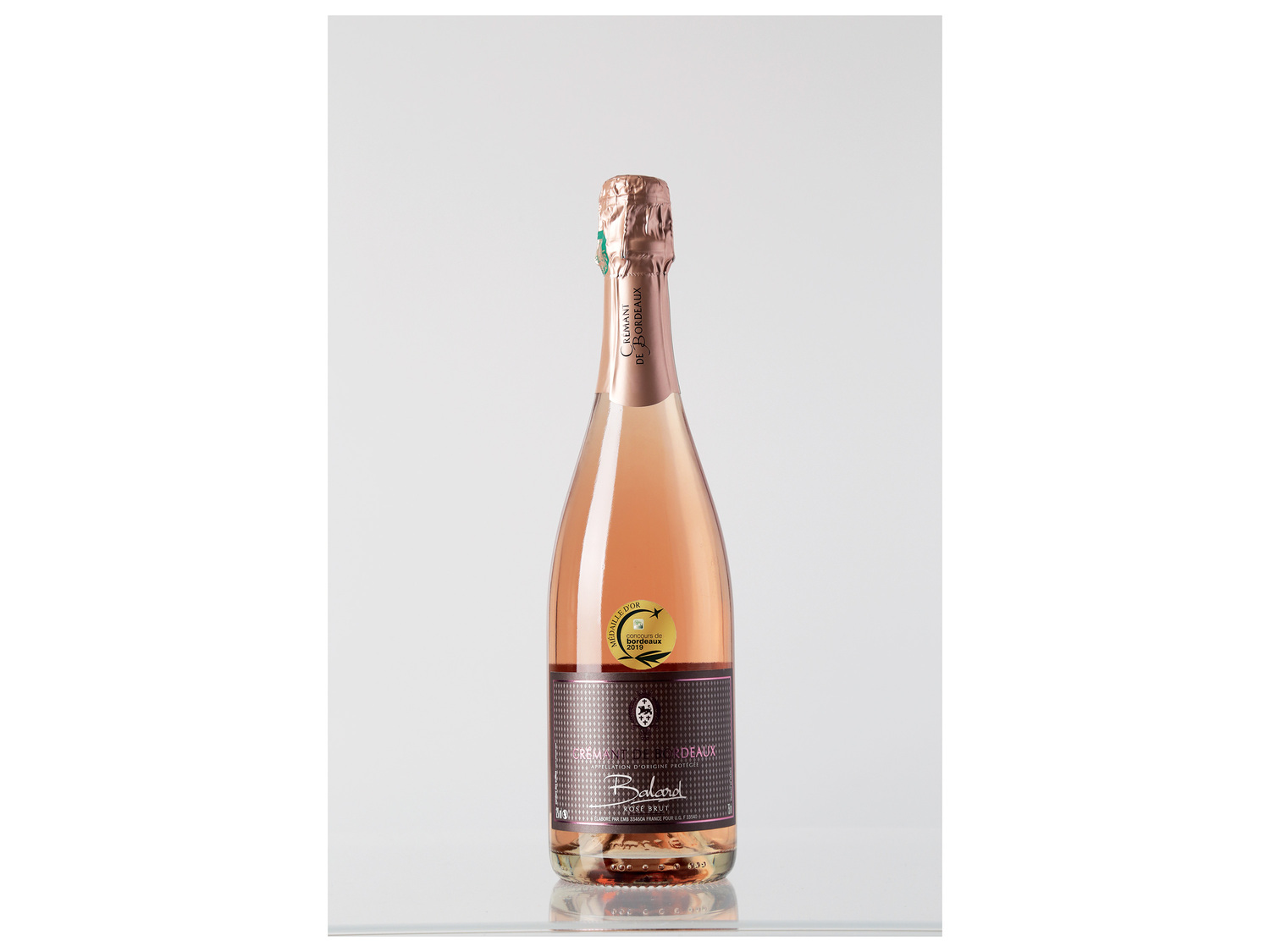 Crémant de Bordeaux brut blanc ou rosé Balard AOP chez , le prix 4.99 € 
- ...