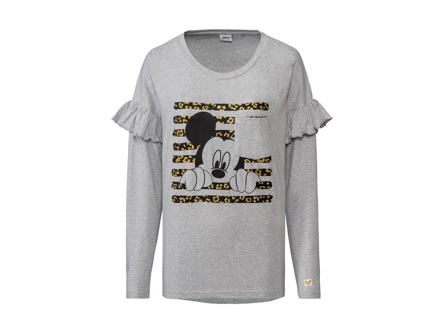 T-shirt manches longues Disney , le prix 8.99 € 
- Ex. 95 % coton et 5 % élasthanne ...