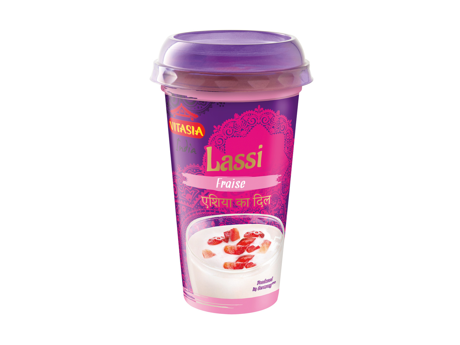 Lassi boisson au yaourt , le prix 0.99 &#8364; 
- 3,5 % de Mat. Gr. sur produit ...