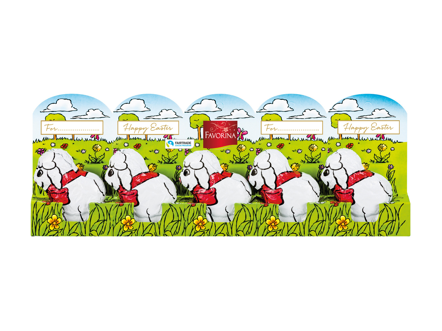 Petites figurines de Pâques , le prix 1.19 € 
- Au choix : agneau, poussin ou ...