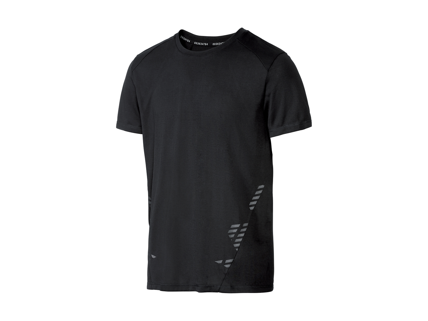 T-shirt technique , le prix 4.99 € 
- Du S au XL selon modèle.
- Ex. 91 % polyester ...