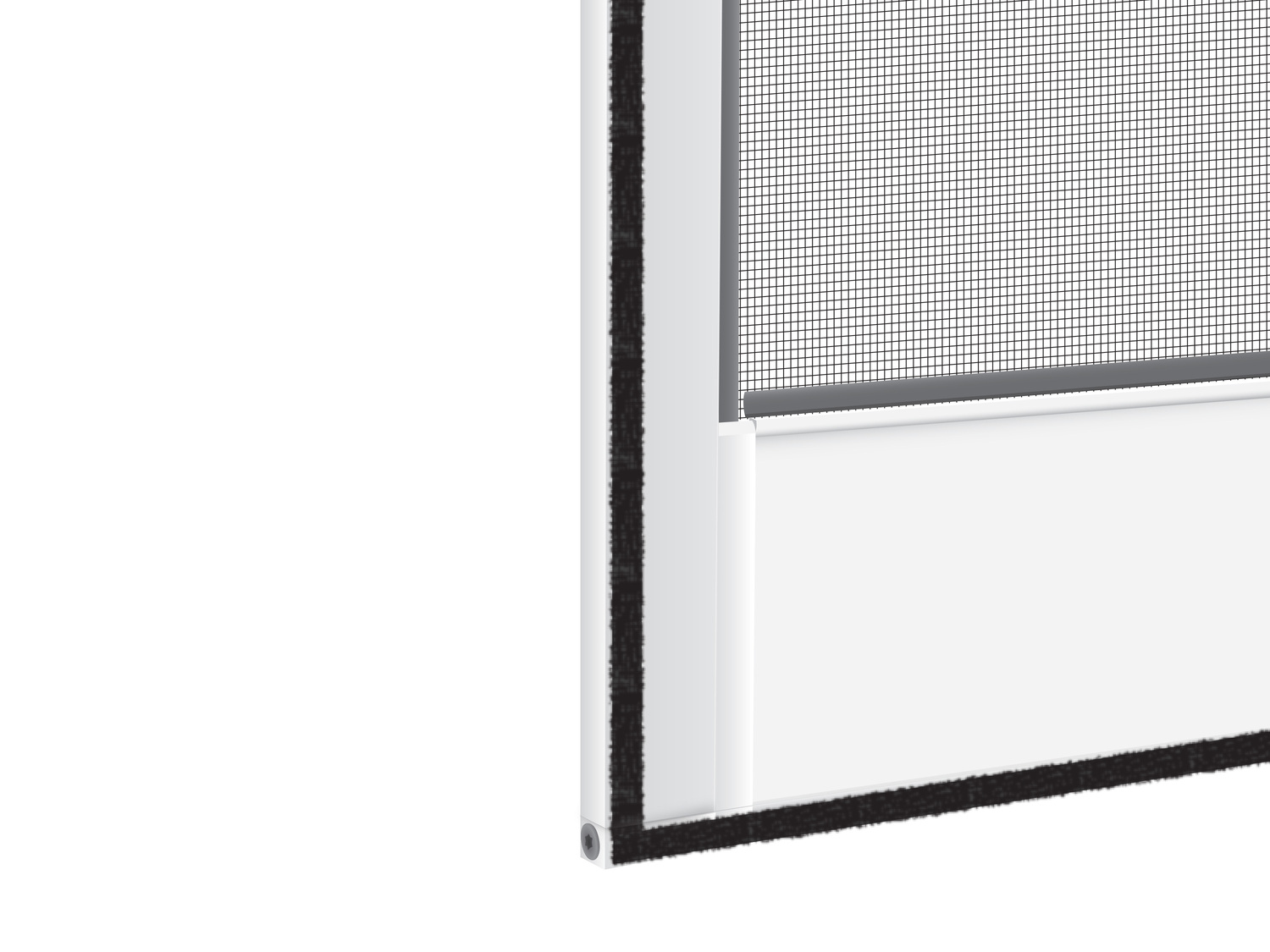Moustiquaire de porte en aluminium , le prix 26.99 &#8364; 
- Env. 100 x 210 ...
