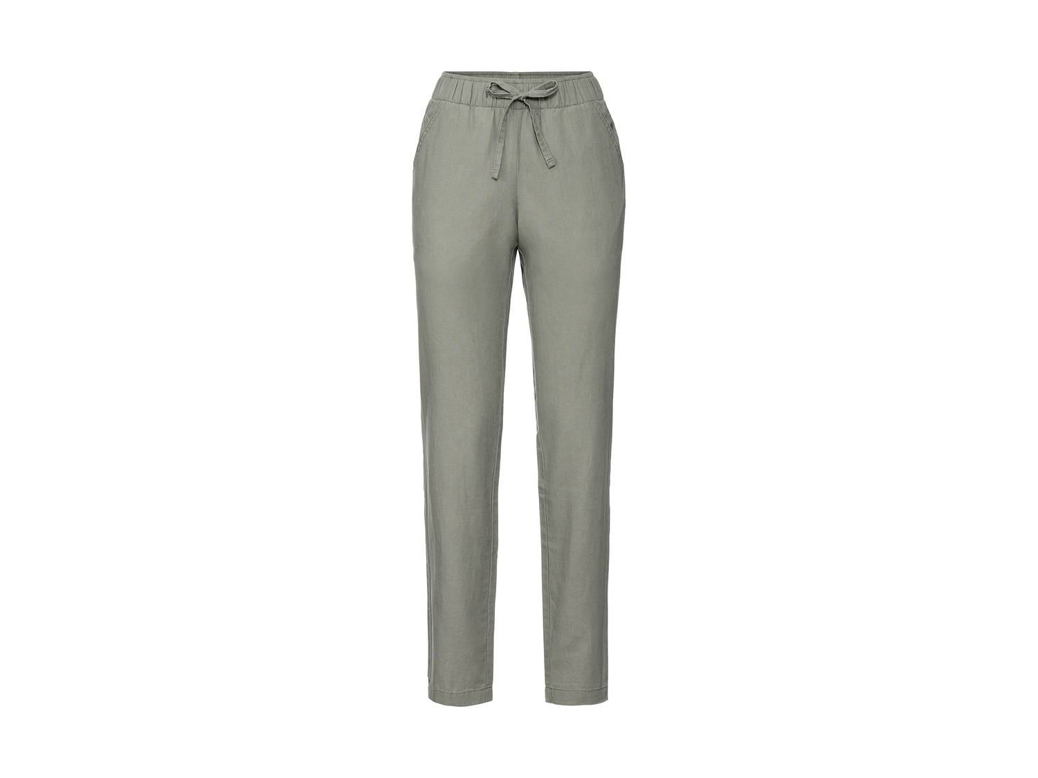 Pantalon en lin , le prix 9.99 € 
- Du 36 au 48 selon modèle.
- Ex. 55 % lin ...