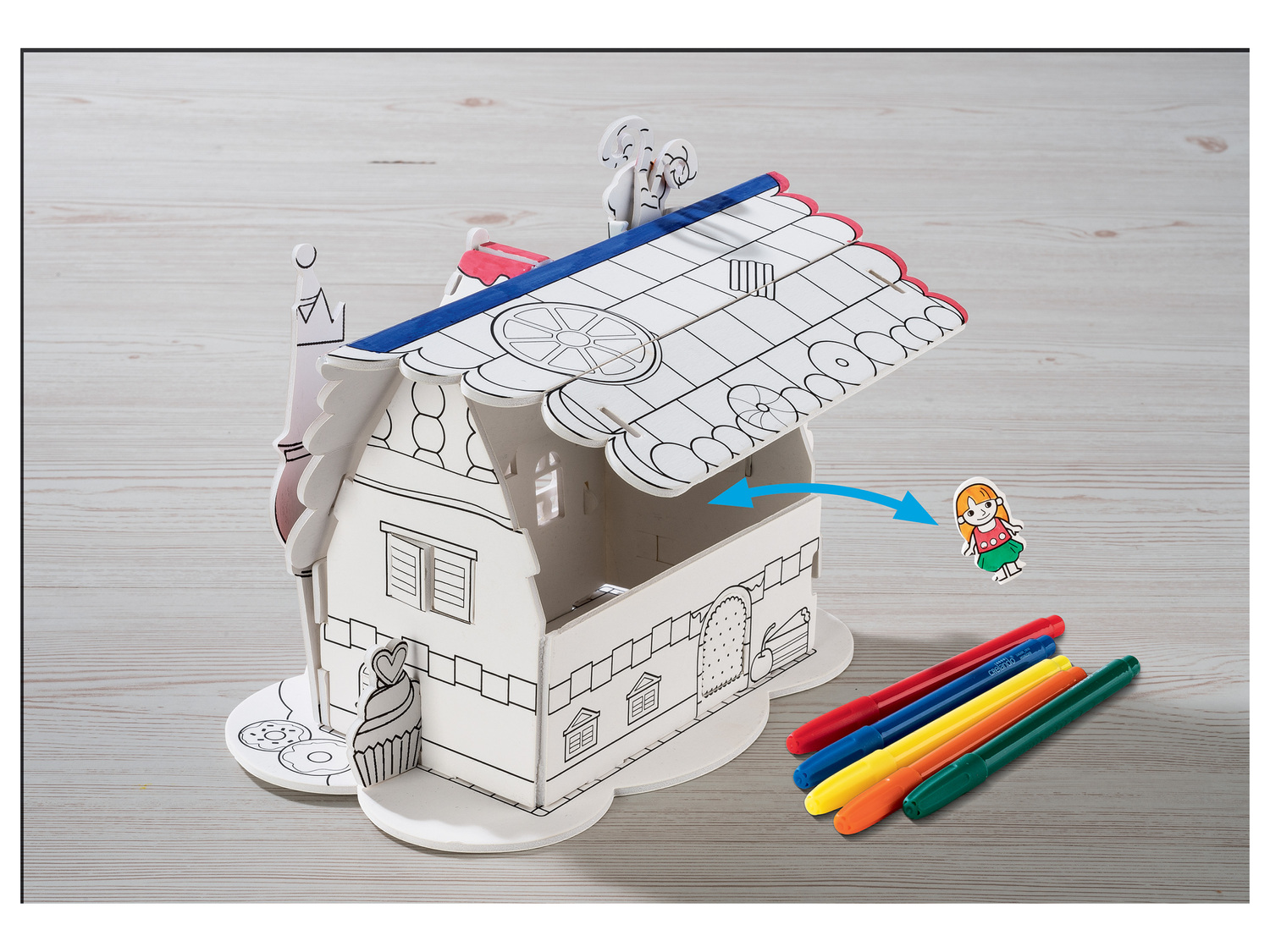 Set de création Puzzle 3D , le prix 4.99 € 
- Set de 7
- Set de création maison ...