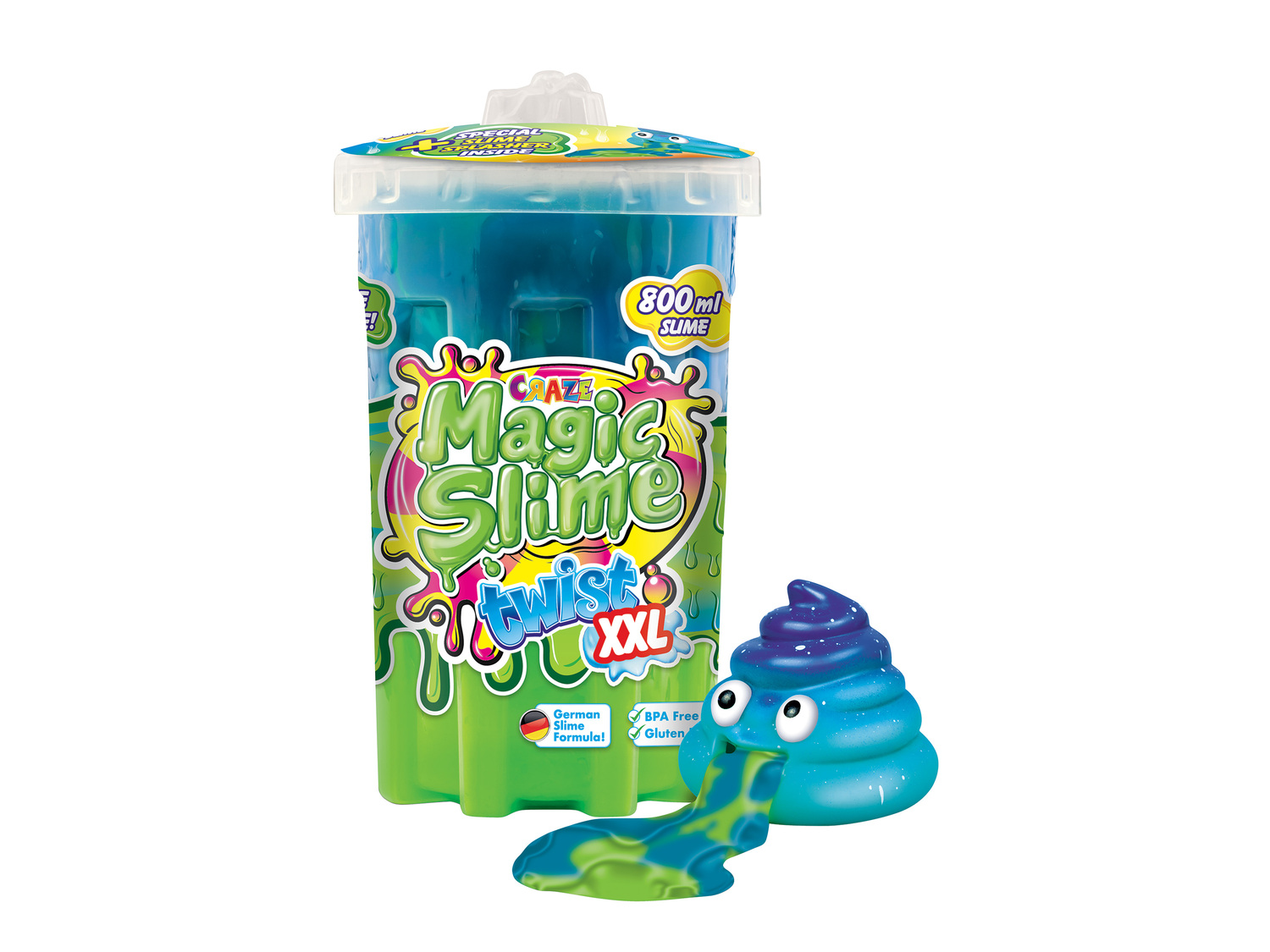 Craze Magic Slime , le prix 7.99 € 
- Magic Slime XXL
- Autres modèles disponibles ...