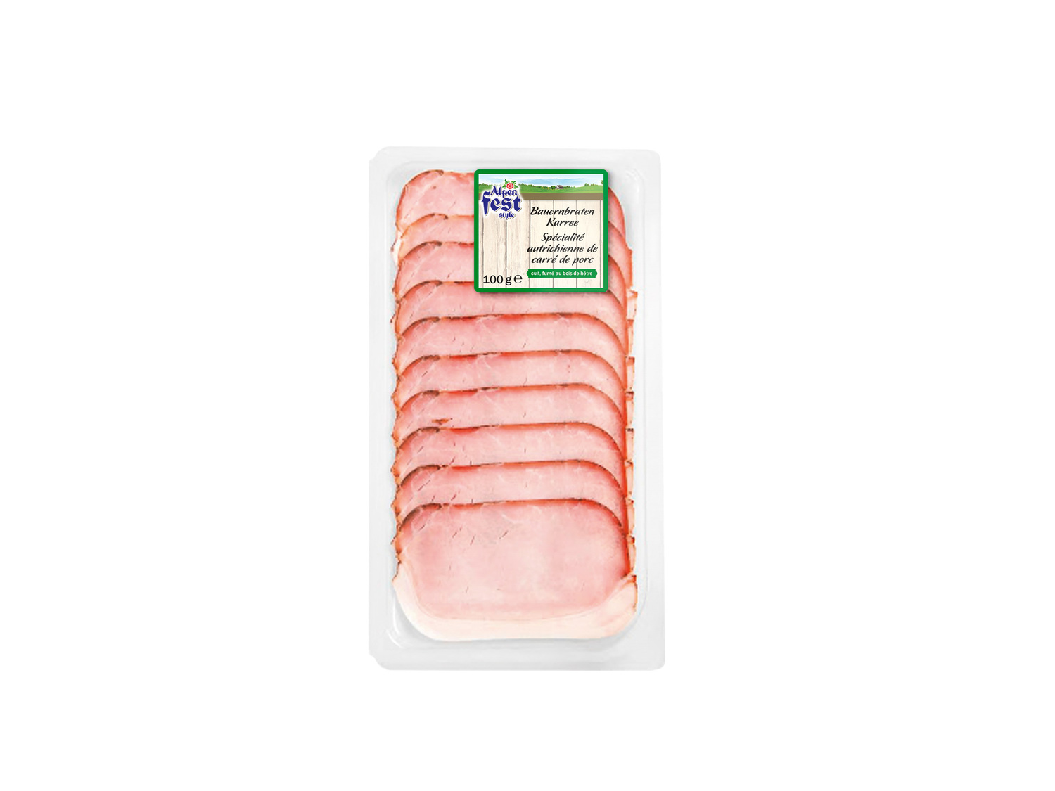 Saucisses de viande ou carré de porc cuit en tranches , le prix 1.49 € 

Caractéristiques

- ...